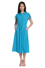 Load image into Gallery viewer, Maggy London Blue "Gwen" Dress- 14
