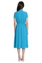 Load image into Gallery viewer, Maggy London Blue "Gwen" Dress- 14
