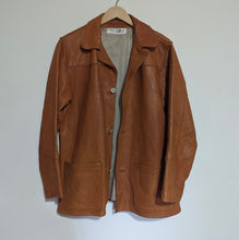 Load image into Gallery viewer, Vintage 60s Custom Hunters Cognac Leather Jacket - Medium
