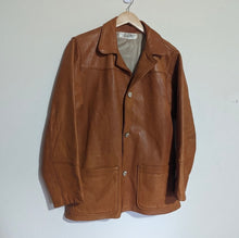 Load image into Gallery viewer, Vintage 60s Custom Hunters Cognac Leather Jacket - Medium
