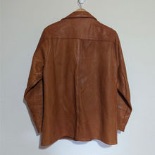 Load image into Gallery viewer, Vintage 60s Custom Hunters Cognac Leather Jacket - Medium
