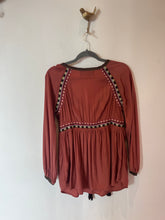 Load image into Gallery viewer, Double D Ranch Rust Embroidered Dress - XS
