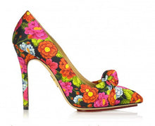 Load image into Gallery viewer, Charlotte Olympia Floral 'Ava' Heels - 39
