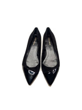 Load image into Gallery viewer, Cole Haan Suede Flats with Patent Toe - 9
