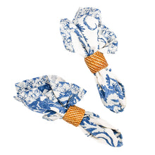 Load image into Gallery viewer, Rattan Napkin Ring Set (Set of 4)
