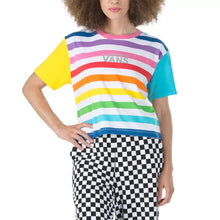 Load image into Gallery viewer, Vans x Flour Shop Striped Crop Top- XS
