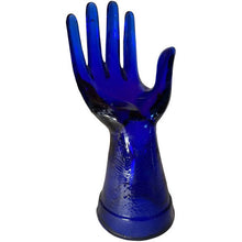 Load image into Gallery viewer, Vintage Cobalt Blue Glass Hand

