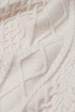 Load image into Gallery viewer, H&amp;M Ivory Cable Knit Dress - 2XL
