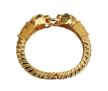 Load image into Gallery viewer, Joan Rivers Double Gold Panther Bracelet
