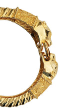 Load image into Gallery viewer, Joan Rivers Double Gold Panther Bracelet
