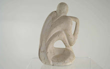 Load image into Gallery viewer, Jaru MCM Cast Stone Resting Woman Sculpture
