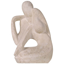 Load image into Gallery viewer, Jaru MCM Cast Stone Resting Woman Sculpture
