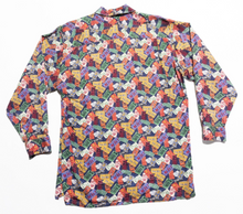 Load image into Gallery viewer, Vintage Perry Ellis License Plate All Over Print Button Up- M
