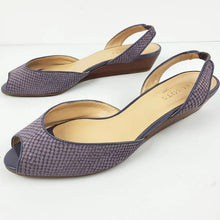 Load image into Gallery viewer, Talbots Lilac Peep Toe Slingbacks - Size 7
