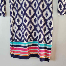 Load image into Gallery viewer, Lilly Pulitzer 3/4 Sleeve Knit Fishes Dress - Size Small
