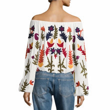 Load image into Gallery viewer, Chelsea &amp; Theodore Embroidered Top - Medium
