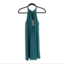 Load image into Gallery viewer, Delia + Cleo Teal Halter Dress - XS
