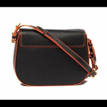 Load image into Gallery viewer, Marc Jacobs Black "Rider" Bag W/ Orange Piping

