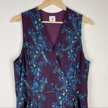 Load image into Gallery viewer, Cabi Eggplant Paisley Midi Dress - Size 8
