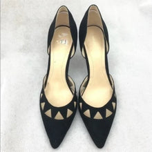 Load image into Gallery viewer, Marc Fischer Black Tricky D’Orsay Kitten Heels- 7.5
