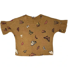 Load image into Gallery viewer, Viola Borghi Butterfly Linen Blouse- S

