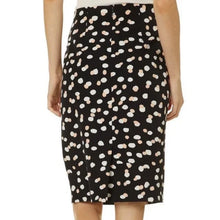 Load image into Gallery viewer, Philosophy Black Pink &amp; White Polka Dot SKIRT- 8
