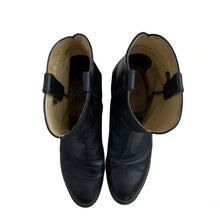 Load image into Gallery viewer, Men's Justin Black Leather Cowboy Boots - 8 EE
