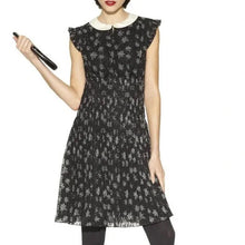 Load image into Gallery viewer, Kate Young Black Silver Star Dress- S
