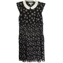 Load image into Gallery viewer, Kate Young Black Silver Star Dress- S
