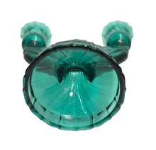 Load image into Gallery viewer, Jeanette Green Art Deco Double Candle Holder

