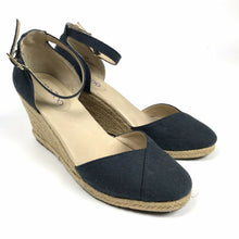 Load image into Gallery viewer, Me TOO Navy Canvas Espadrilles - 8.5
