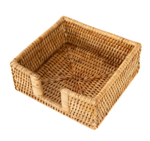 Load image into Gallery viewer, Rattan Cocktail Napkin Holder
