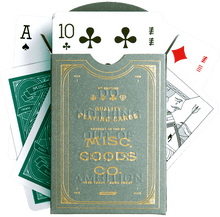 Load image into Gallery viewer, Premium Deck of Playing Cards - Sage
