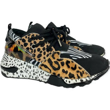 Load image into Gallery viewer, Steve Madden Cliff Animal Print Collage Sneakers - 7
