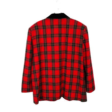 Load image into Gallery viewer, Vintage Sag Harbor Red Plaid Blazer- 4P
