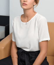 Load image into Gallery viewer, Silk T-Shirt in True White
